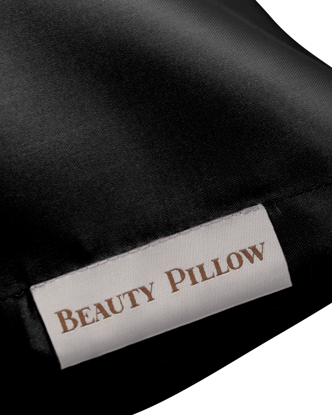 Satijnen Kussensloop Zwart