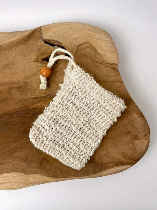 zeepzakje van natuurlijke materialen